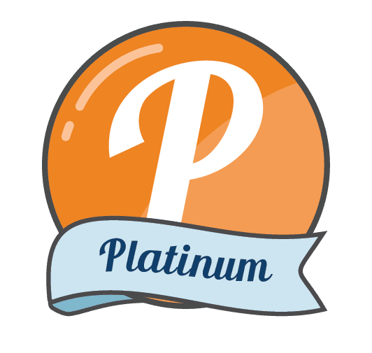 Platinum level HVAC maintenance plan logo.