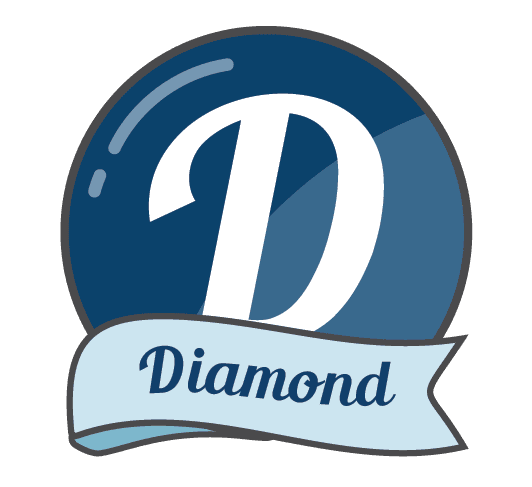 Diamond level HVAC maintenance plan logo.