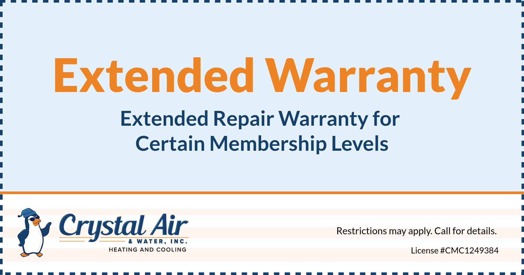 Extended Warranty!